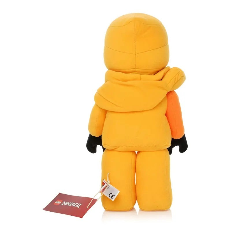 Pluszak LEGO Ninjago Arin pomarańczowy miękki mięciutka figurka z kapturem z tyłu