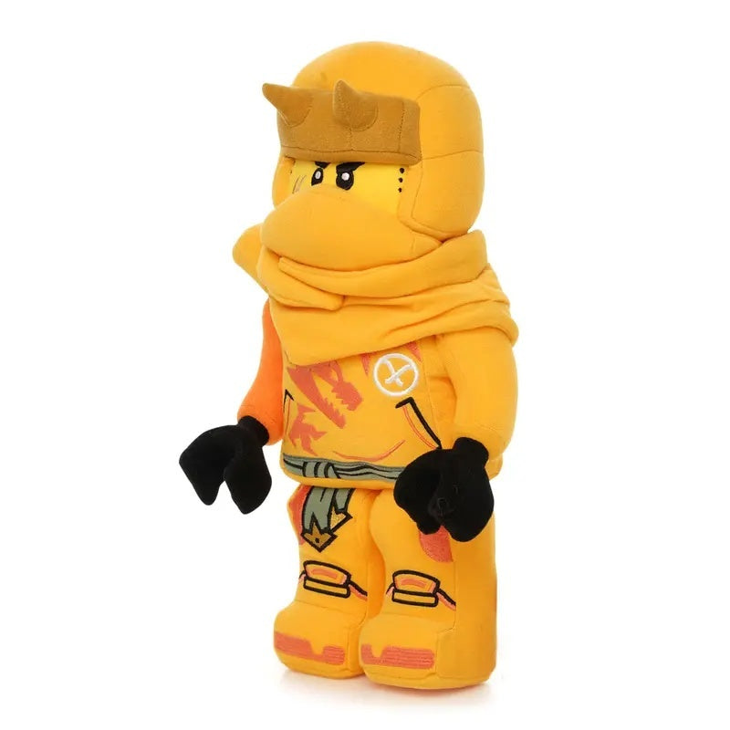 Pluszak LEGO Ninjago Arin w żółtym stroju z detalami i miękkim materiałem do przytulania