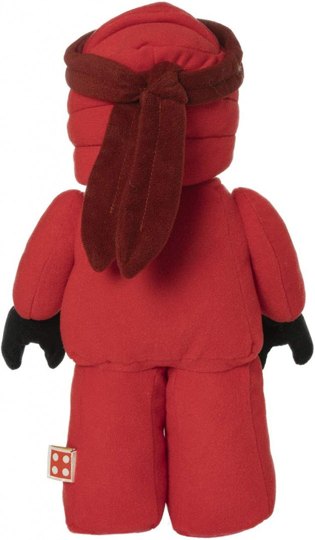 Pluszak LEGO Ninjago Kai w czerwonym stroju z miękkiego materiału od LEGO