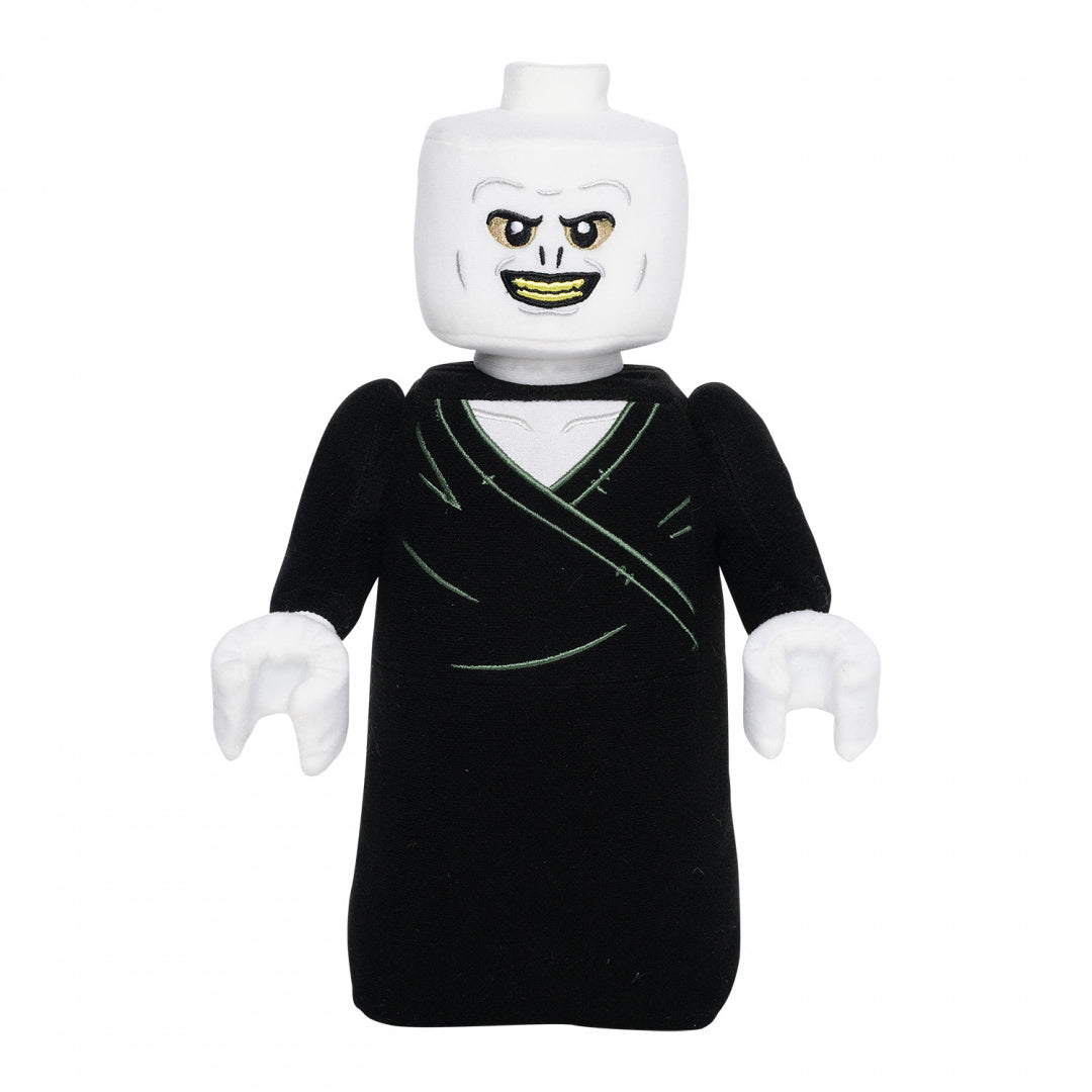 Pluszak LEGO Harry Potter Voldemort w czarnej szacie z charakterystyczną twarzą postaci