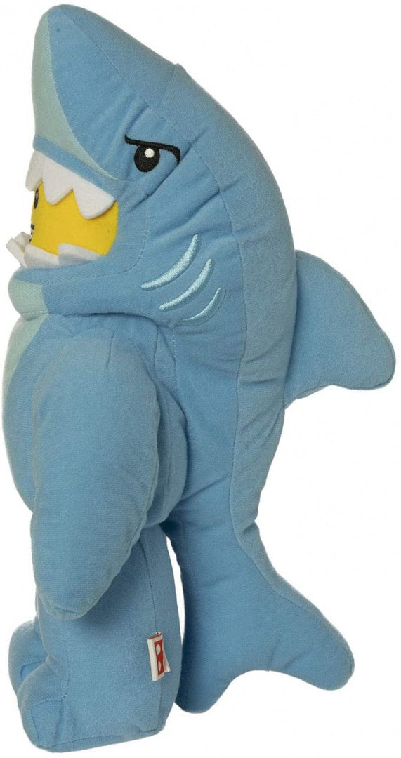 Pluszak LEGO rekin niebieski miękki pluszowy zabawka dla dzieci