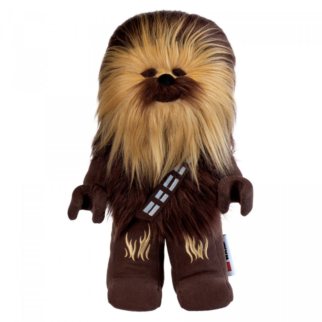 LEGO pluszak Chewbacca Star Wars miękki i szczegółowy pluszowy miś z charakterystycznym pasem