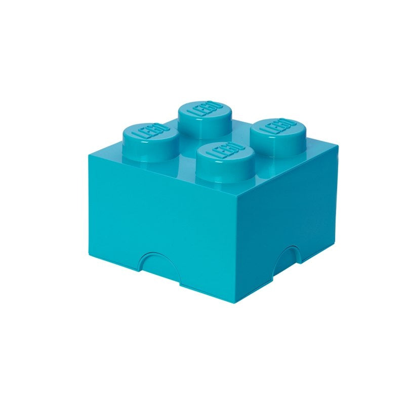 Contenedor de 4 ladrillos LEGO® (Azul)