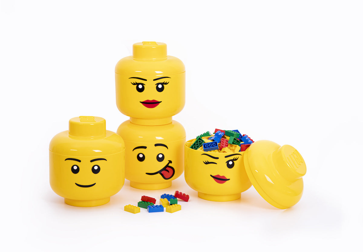 Contenedor de cabeza pequeña LEGO® - Niño