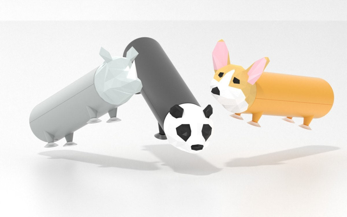 Powerbank panda 4800 mah w kształcie zwierząt od Yamann w różnych kolorach