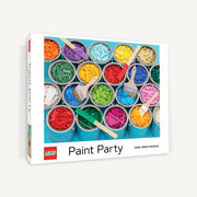 Puzzle LEGO 1000 elementów Paint Party z kolorowymi farbami i pędzlami