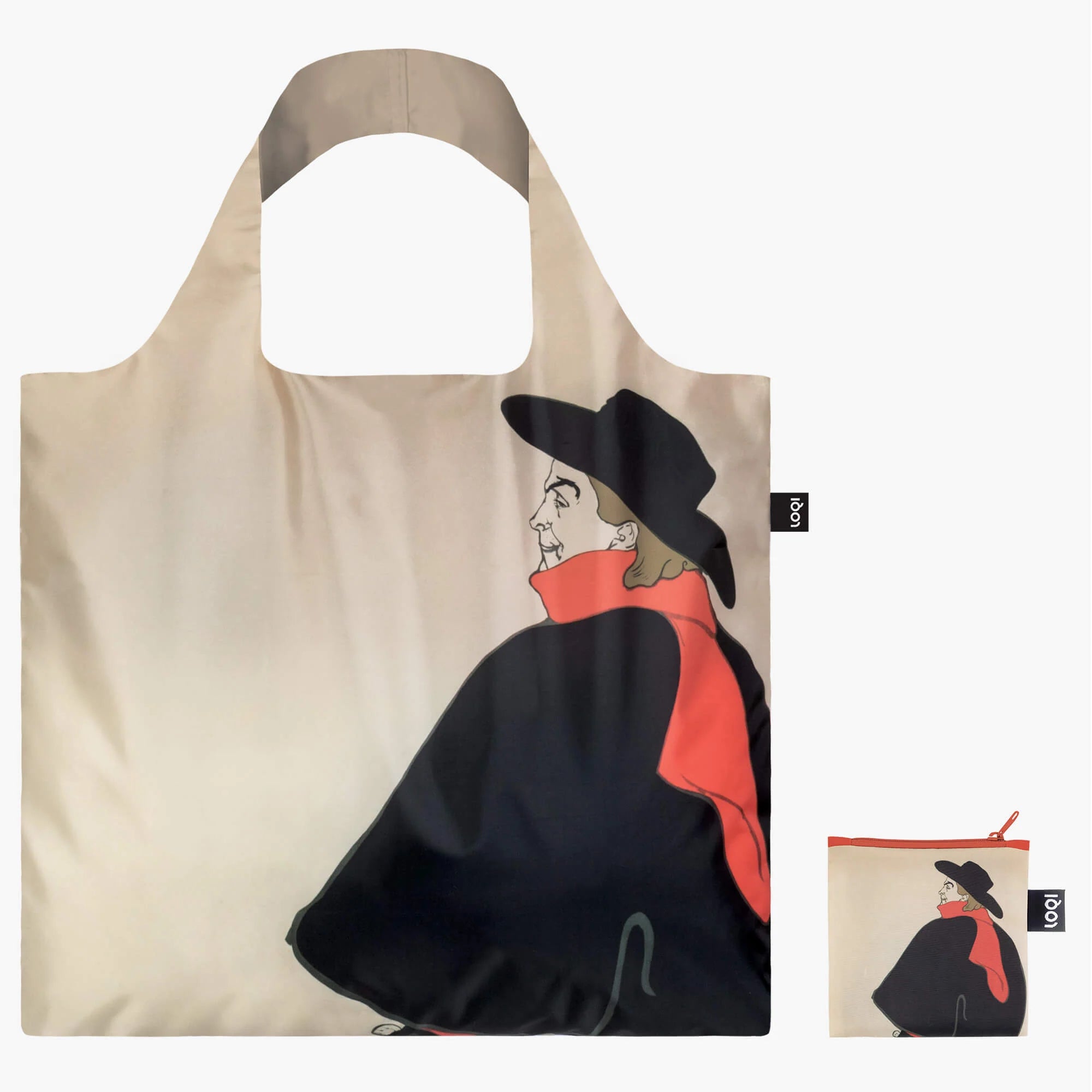 Bolso LOQI Henri de Toulouse-Lautrec – Jane Avril y Aristide Bruant