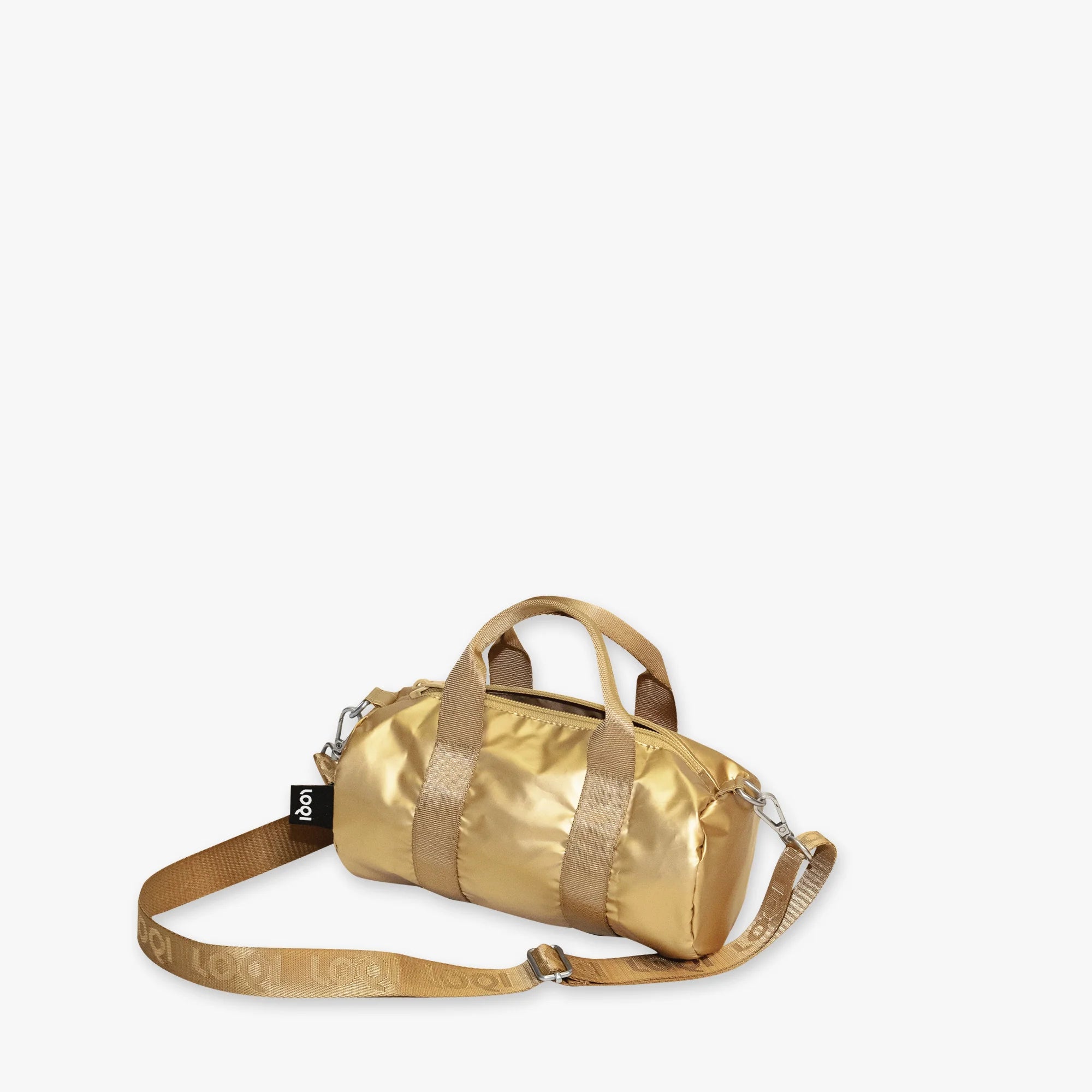 LOQI weekender bag – gold (small)