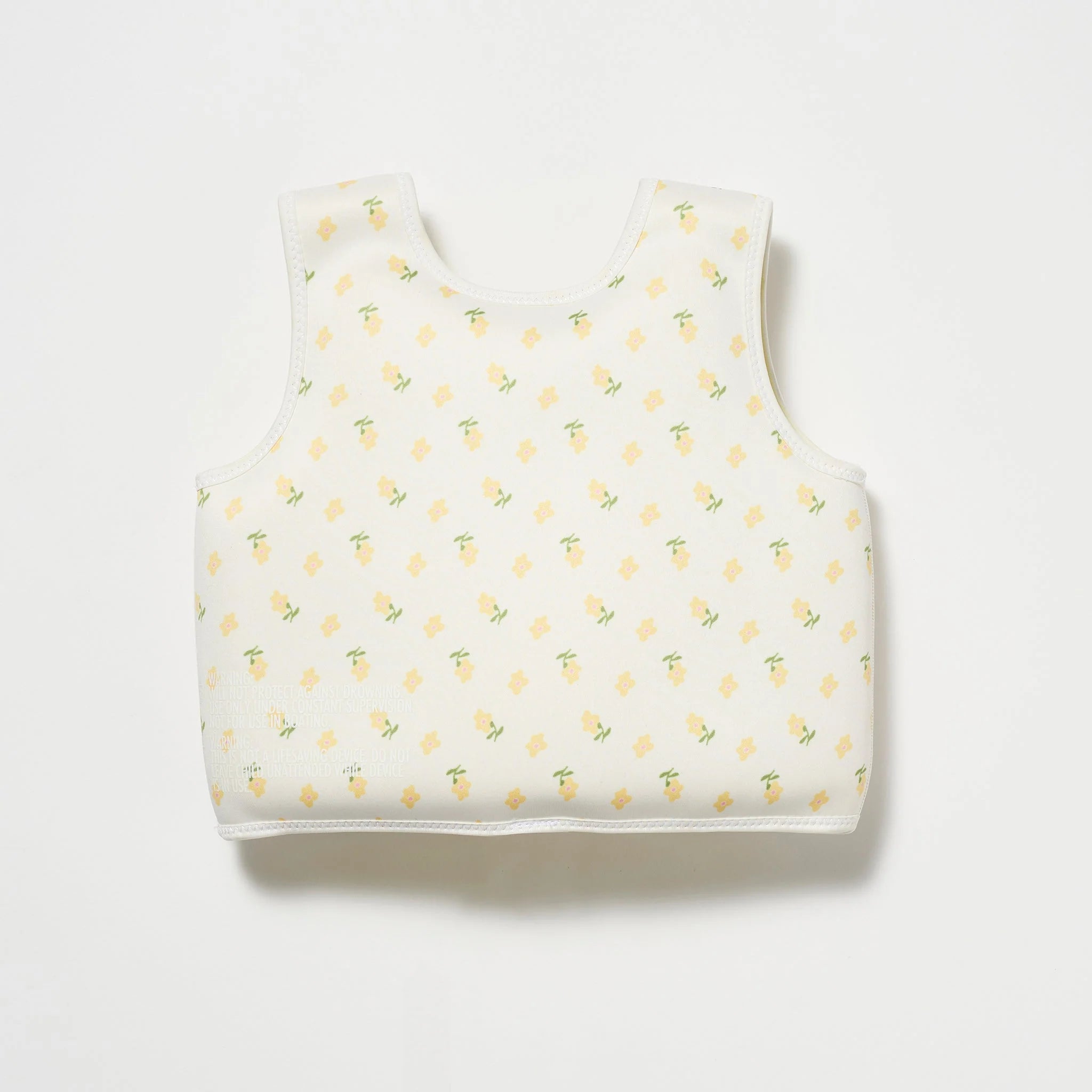 SUNNY LIFE kamizelka do pływania dla dzieci w jasnym kolorze z żółtym kwiatowym wzorem