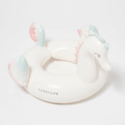 Koło do pływania dla dzieci syrenka SUNNY LIFE w pastelowych kolorach na basen lub plażę