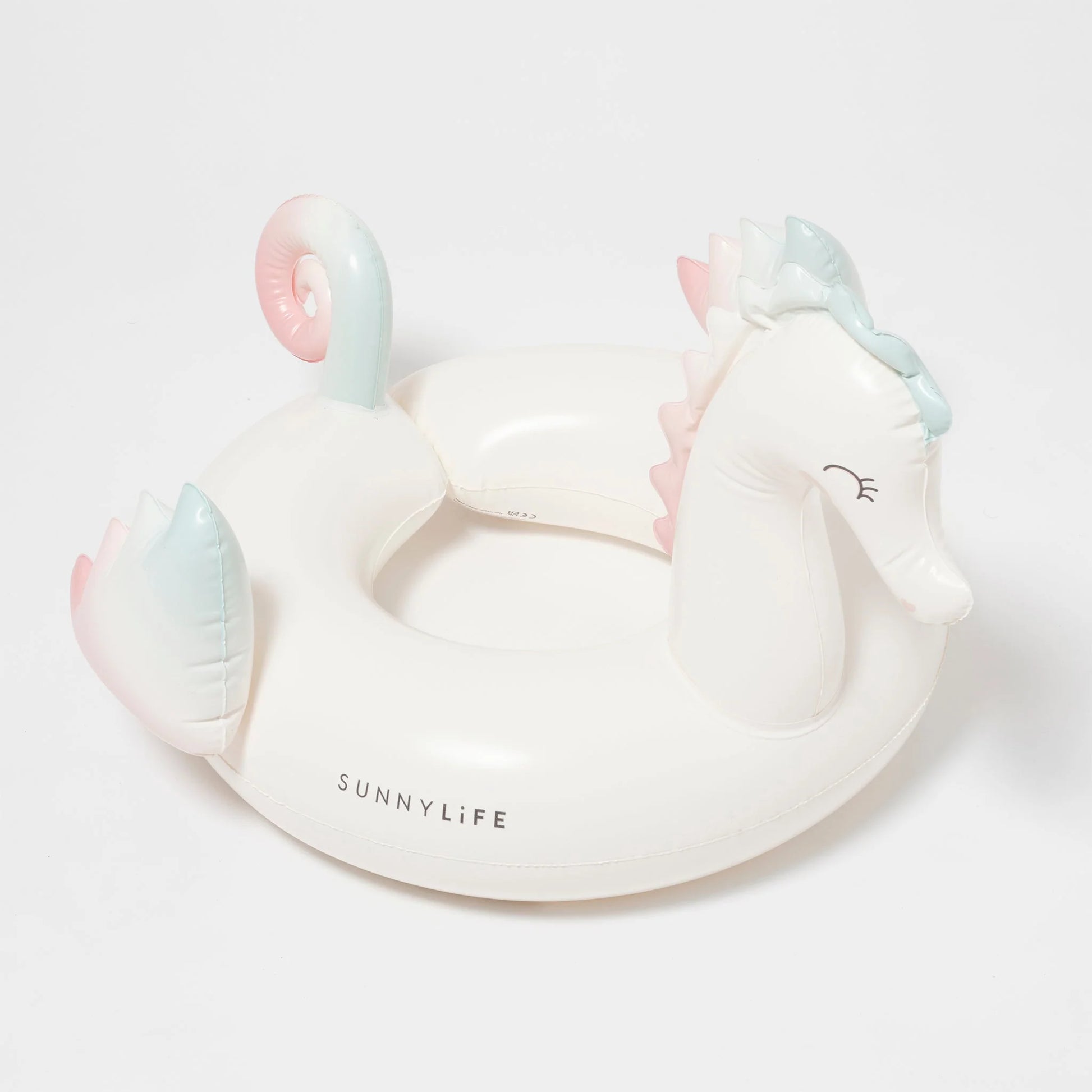 Koło do pływania dla dzieci syrenka SUNNY LIFE w pastelowych kolorach na basen lub plażę