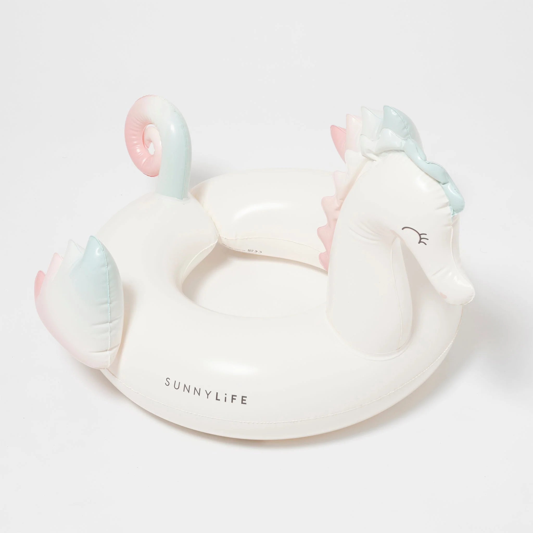 Koło do pływania dla dzieci syrenka SUNNY LIFE w pastelowych kolorach na basen lub plażę