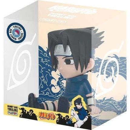 Skarbonka Naruto Sasuke figurka w opakowaniu od Plastoy z motywem z anime Naruto