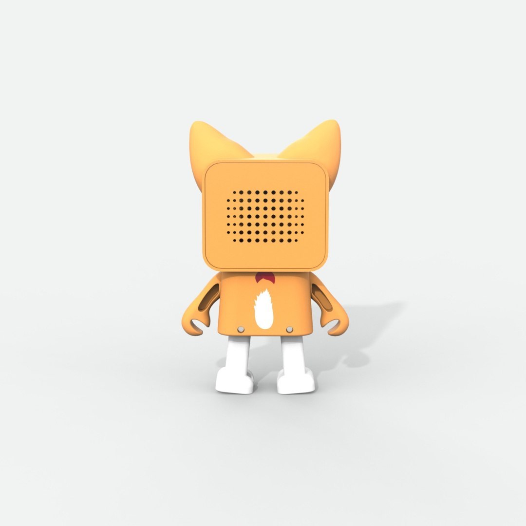 Głośnik bezprzewodowy corgi w kształcie psa z funkcją przenośnego odtwarzacza muzyki