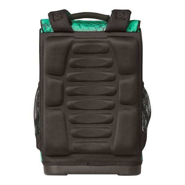 Czarny tył tornistra LEGO Ninjago Lloyd z miękkim wyściełaniem i zielonym wzorem