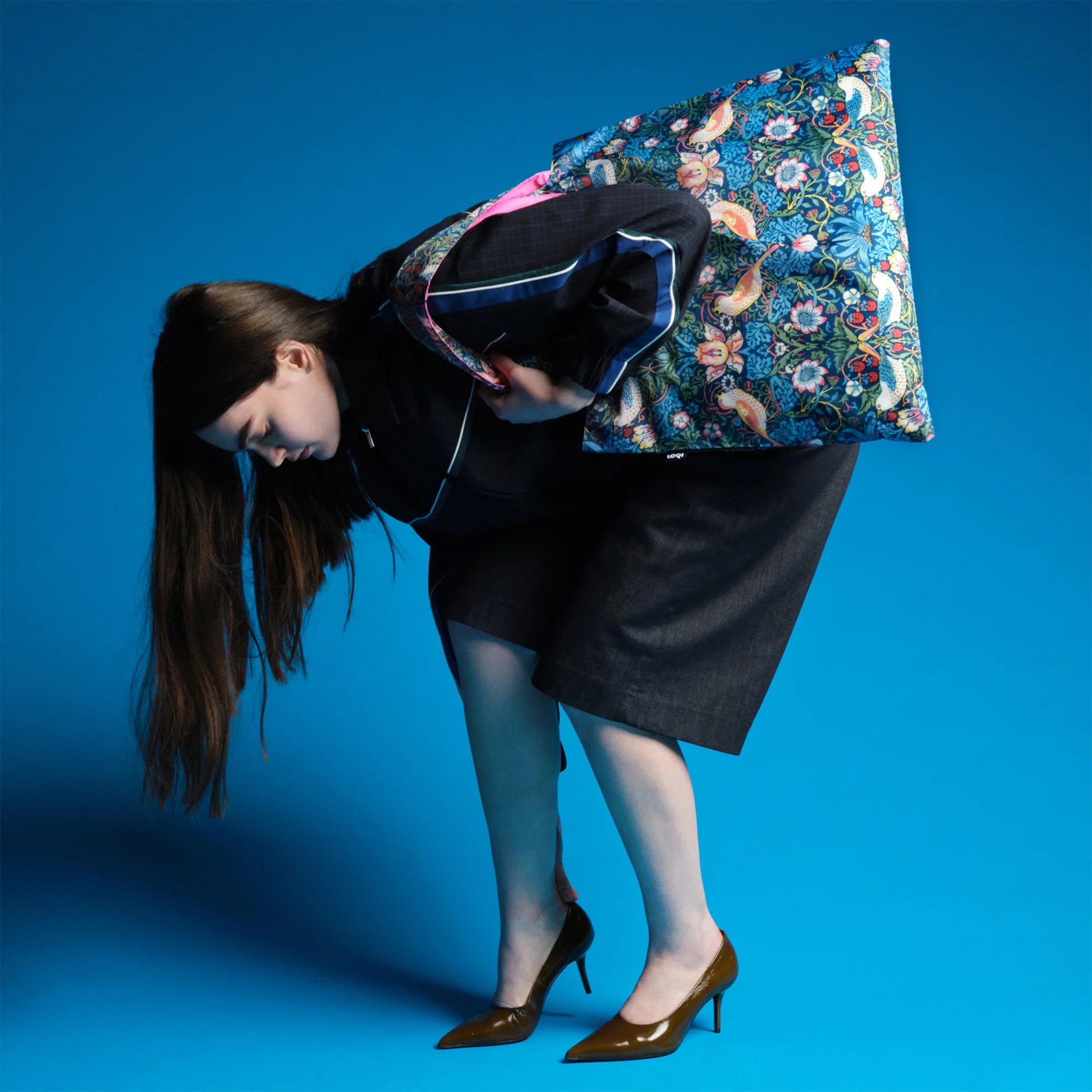 Bolso LOQI William Morris – El ladrón de fresas