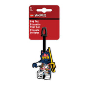 Zawieszka LEGO Ninjago Sora w kształcie figurki ninja z mieczem na czarnym pasku