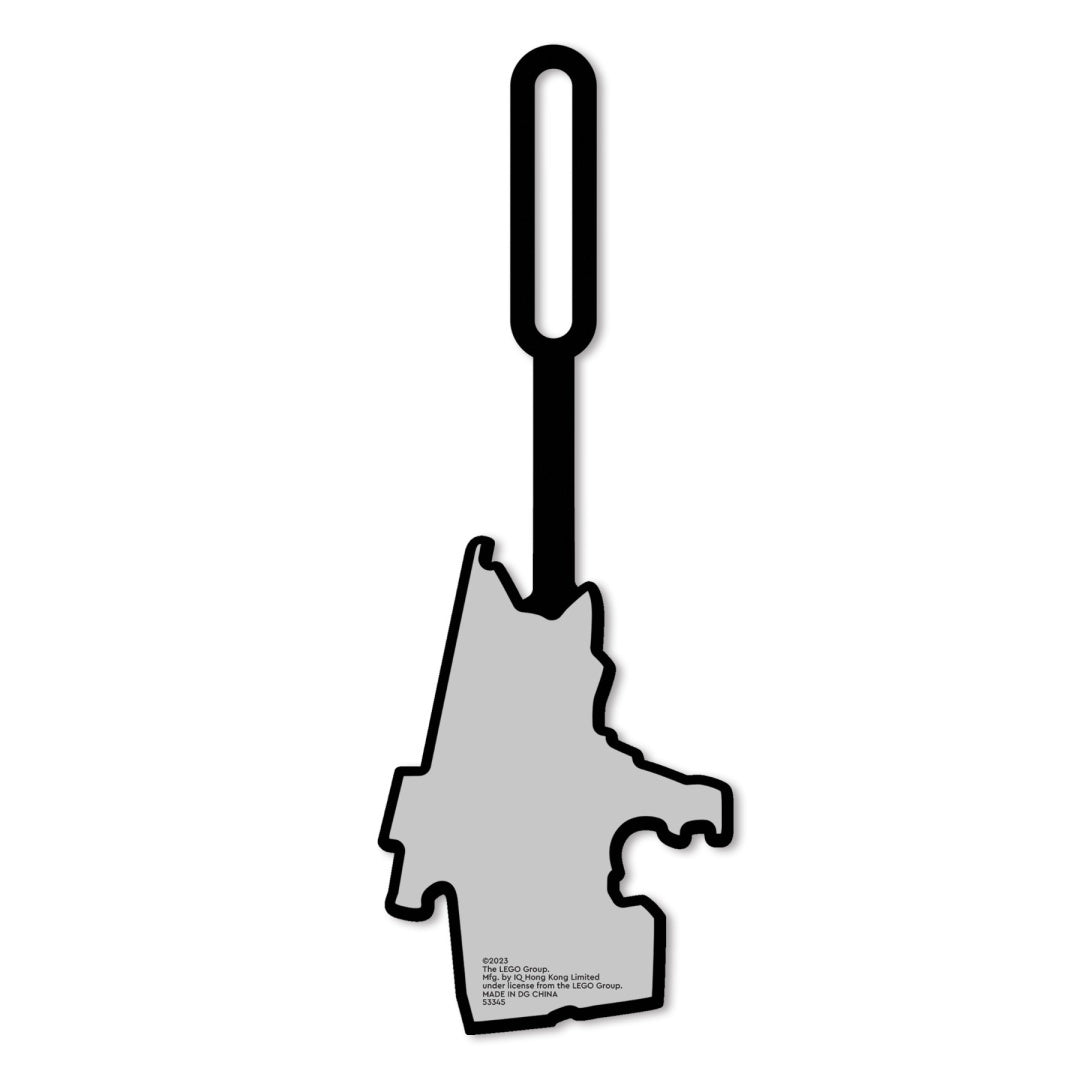 Czarna zawieszka LEGO Ninjago Sora w kształcie postaci z serii Ninjago od BV JACOB COMPANY