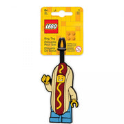 Zawieszka LEGO Hot Dog do plecaka z figurką LEGO w stroju hot doga od BV JACOB COMPANY