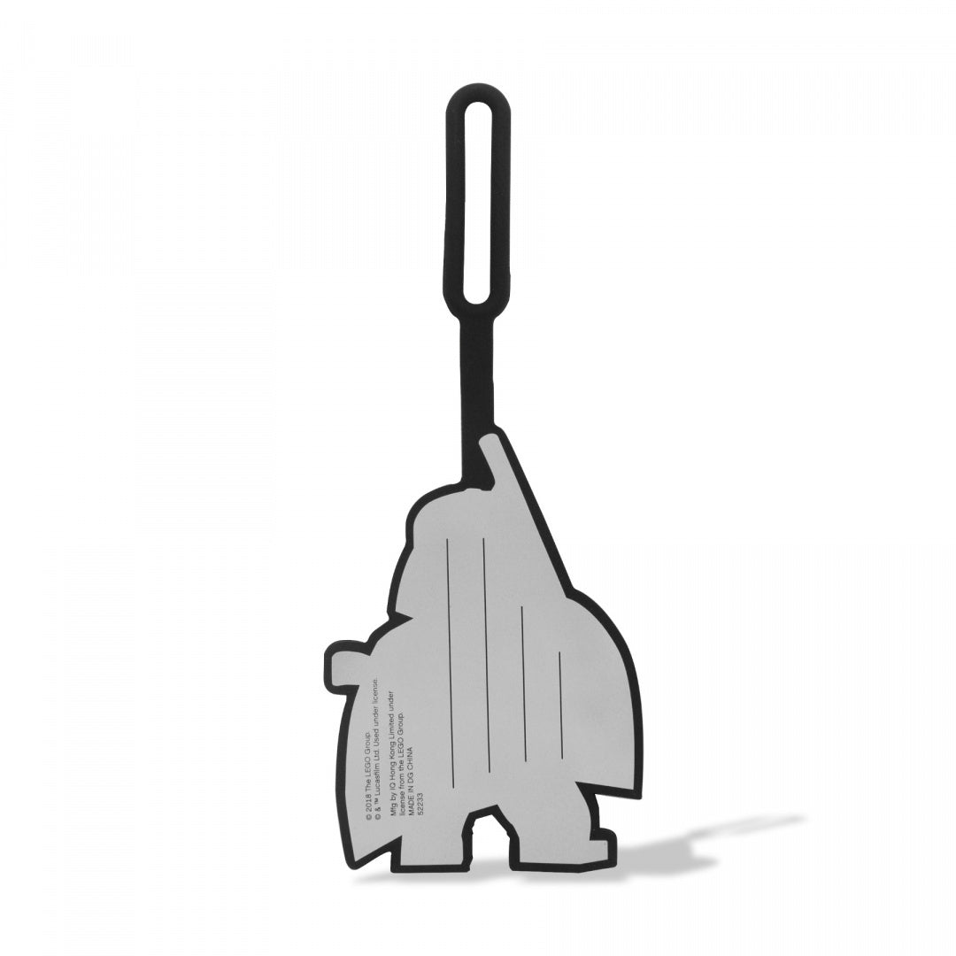 Zawieszka do plecaka LEGO Star Wars w kształcie postaci z czarnym paskiem do przypięcia