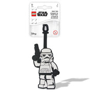Zawieszka LEGO Star Wars Stormtrooper do bagażu z postacią szturmowca w białym hełmie