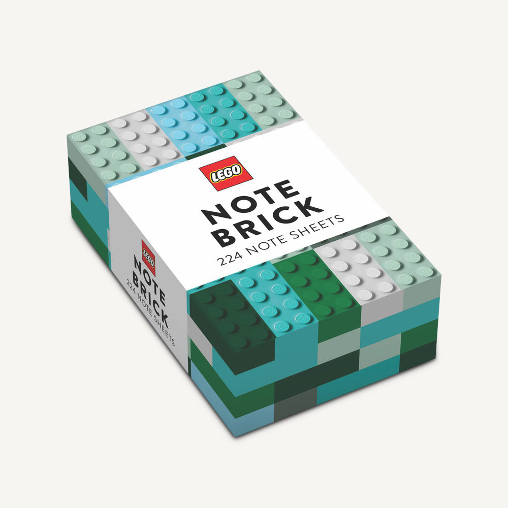 Karteczki LEGO niebieskie w opakowaniu Note Brick z 224 kartkami do notatek