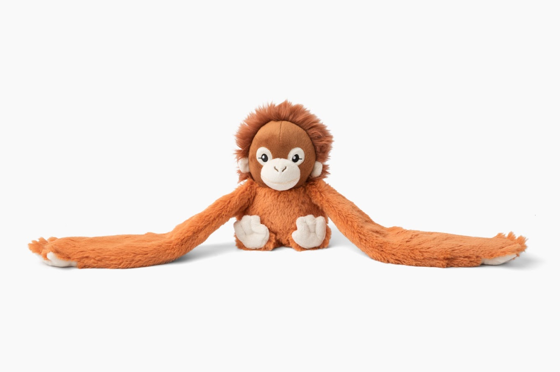 Hugimals Weighted Plush Toy - Orangutan Ollie