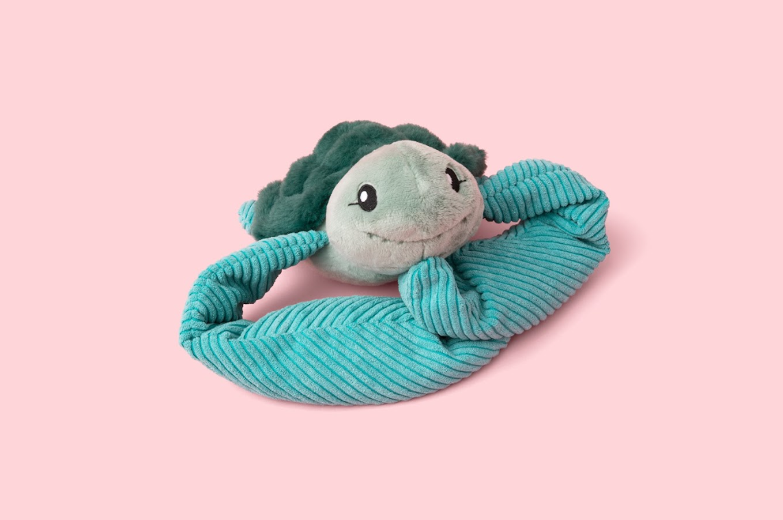 Hugimals Weighted Plush Toy - Sidney the Turtle