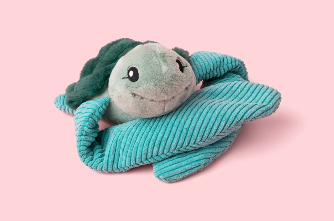 Hugimals Weighted Plush Toy - Sidney the Turtle
