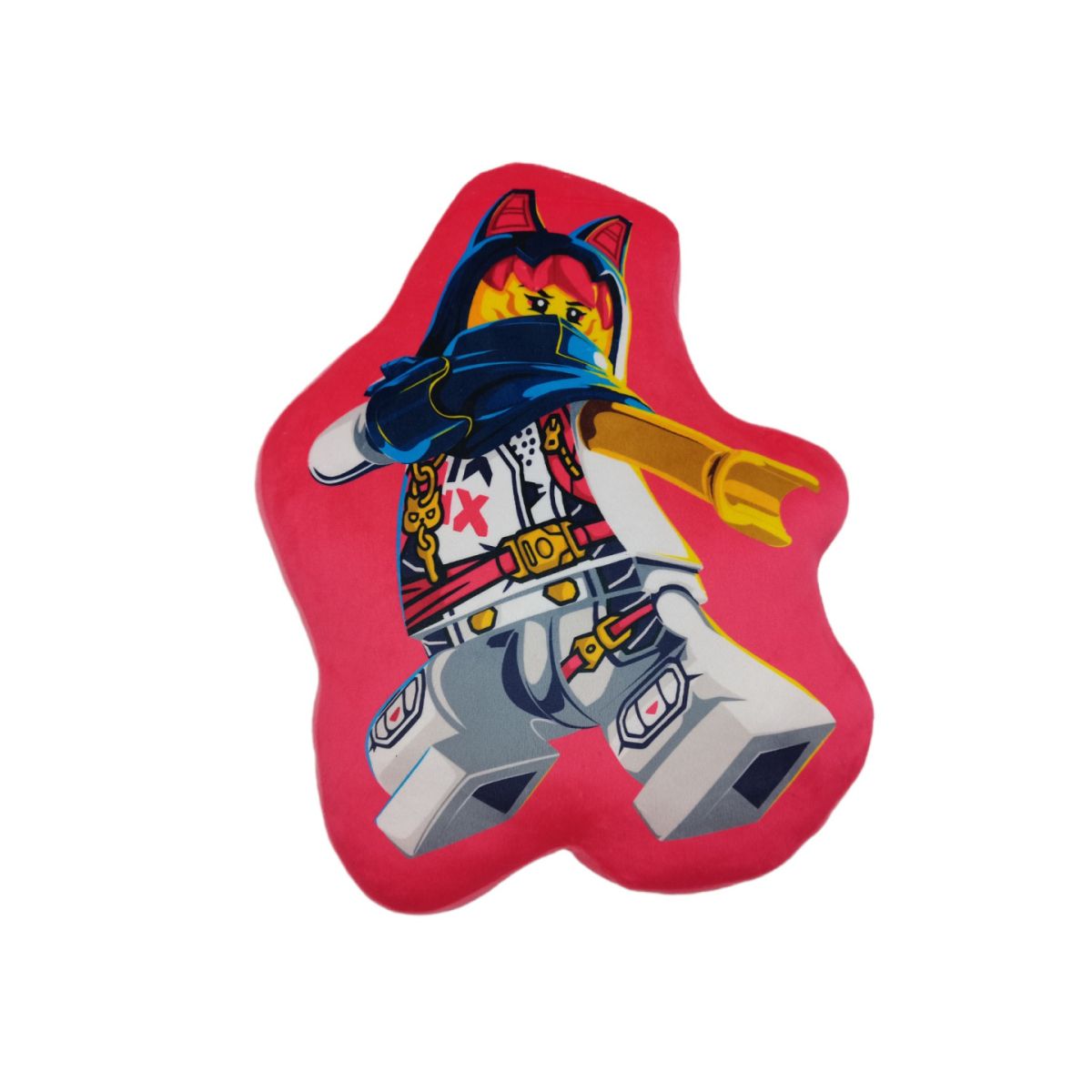 Kolorowa poduszka LEGO Ninjago Sora z wizerunkiem postaci z serii LEGO Ninjago