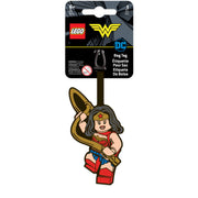 Zawieszka do plecaka Wonder Woman LEGO przedstawiająca postać Wonder Woman w stylu LEGO