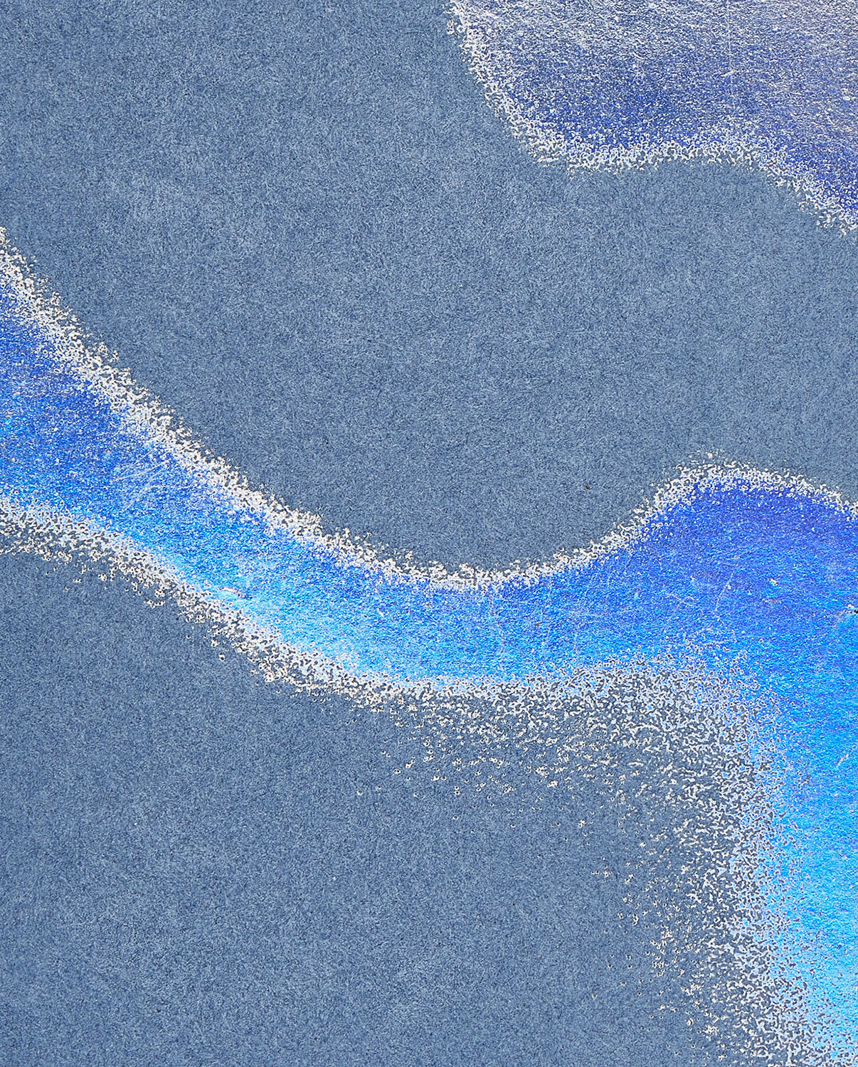 Okładka notatnika Surface M Transcendence w odcieniach niebieskiego z abstrakcyjnym wzorem