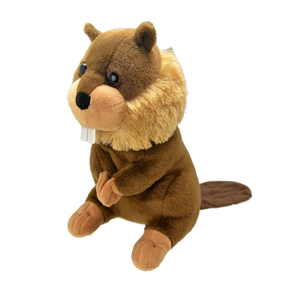 Pluszak bóbr Wild Planet miękki i przyjazny pluszowy bóbr dla dzieci i kolekcjonerów