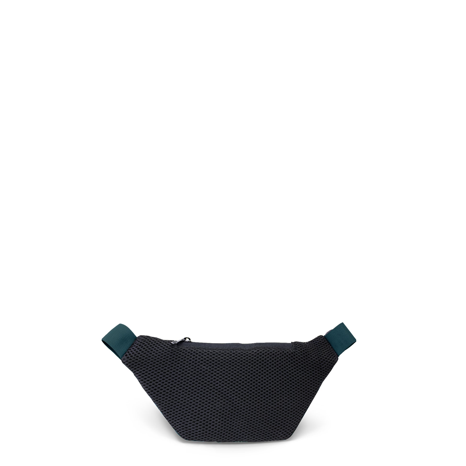 Czarna nerka dziecięca dinozaur marki Yamann z siateczkowym materiałem i zielonymi paskami