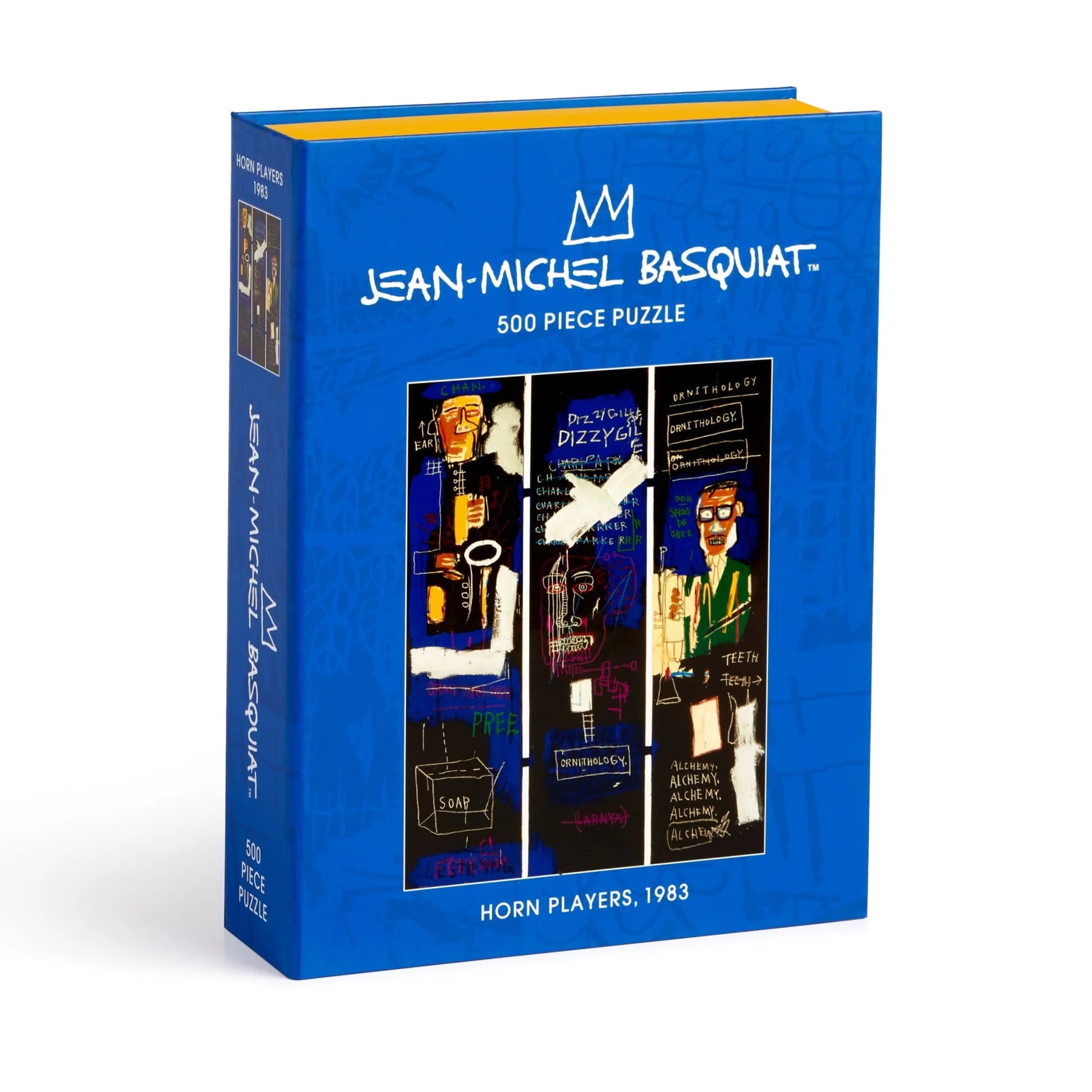 Puzzle Jean-Michel Basquiat 500 elementów z reprodukcją dzieła Horn Players od Galison