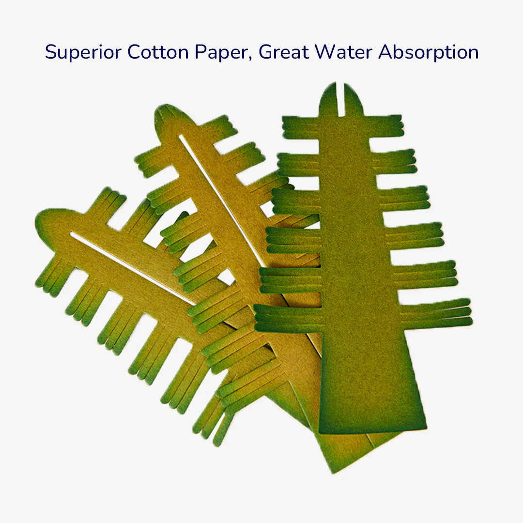 Magiczne drzewko świąteczne z papieru bawełnianego o wysokiej chłonności wody