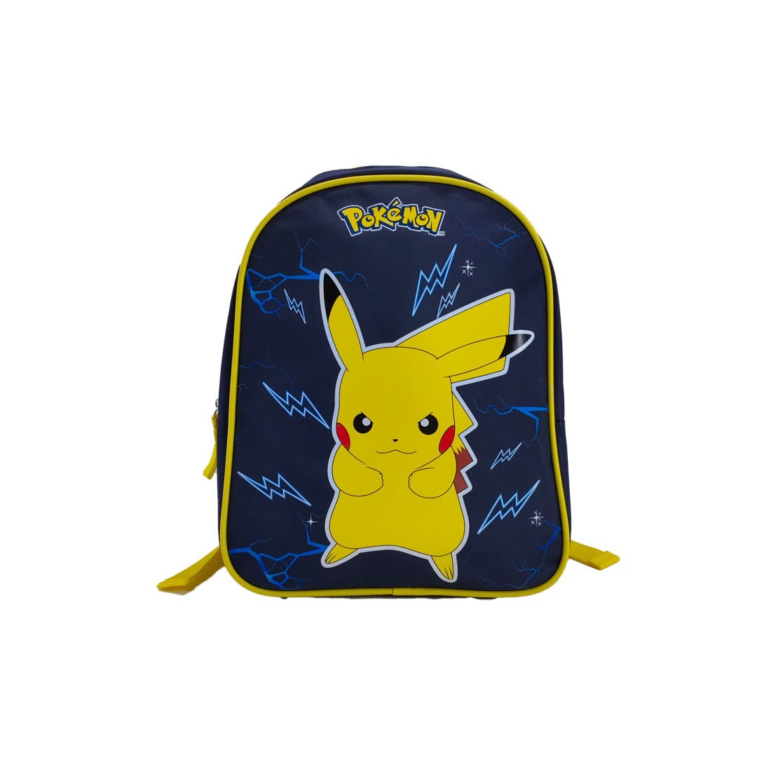 Plecak Pokémon dla dzieci z motywem Pikachu w kolorze granatowym z żółtymi akcentami