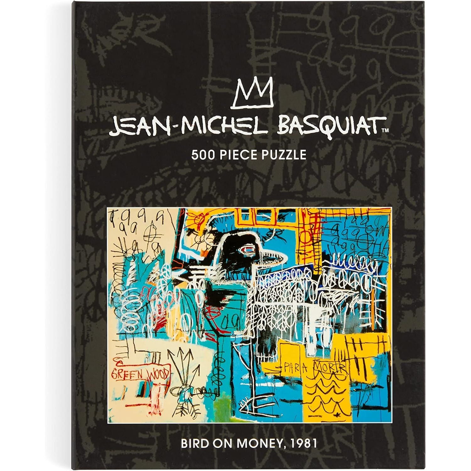 Puzzle Jean-Michel Basquiat 500 elementów Bird on Money obraz z 1981 roku