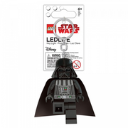 Brelok z latarką LEGO Star Wars Darth Vader w formie figurki z czarną peleryną i kółkiem na klucze