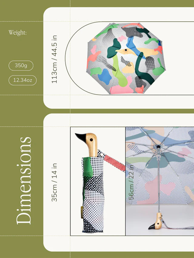 Original Duckhead Duck Umbrella – Polka Dots