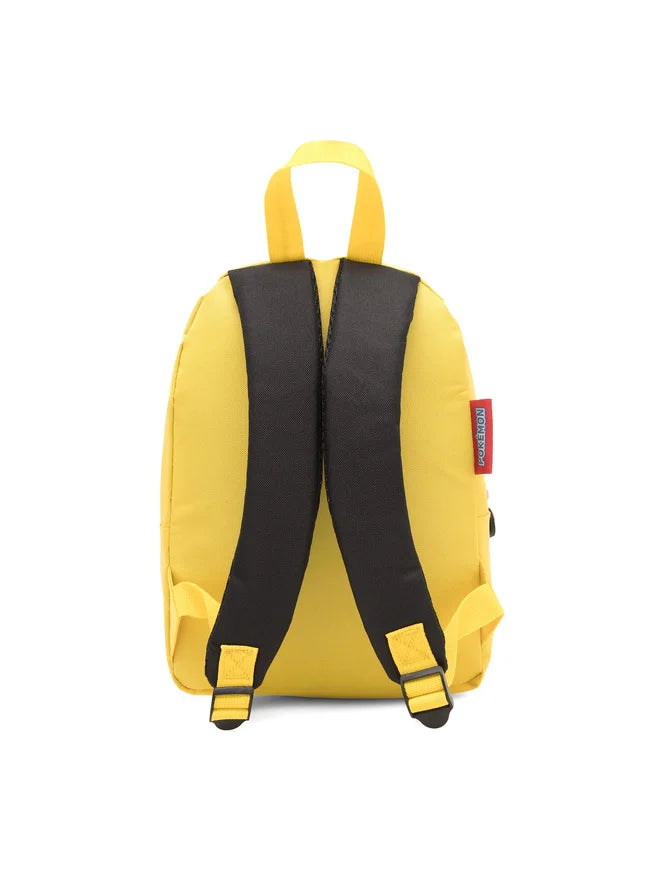 Plecak Pokémon Pikachu dla dzieci w żółtym kolorze z czarnymi regulowanymi szelkami