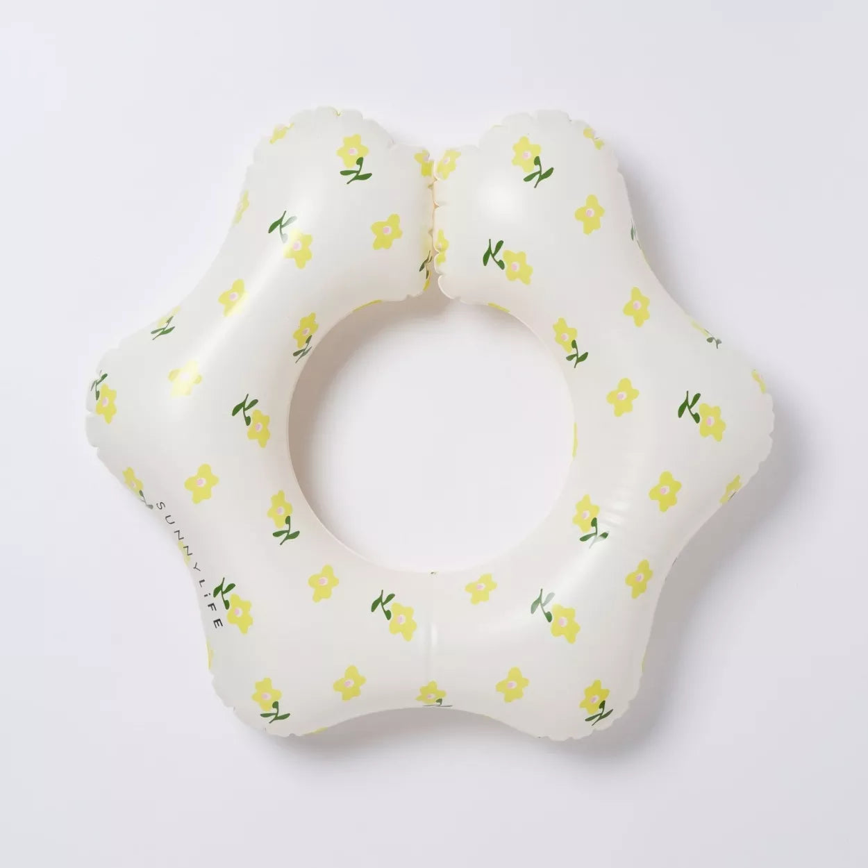 Dziecięce koło do pływania SUNNY LIFE w kształcie kwiatu z żółtymi kwiatkami