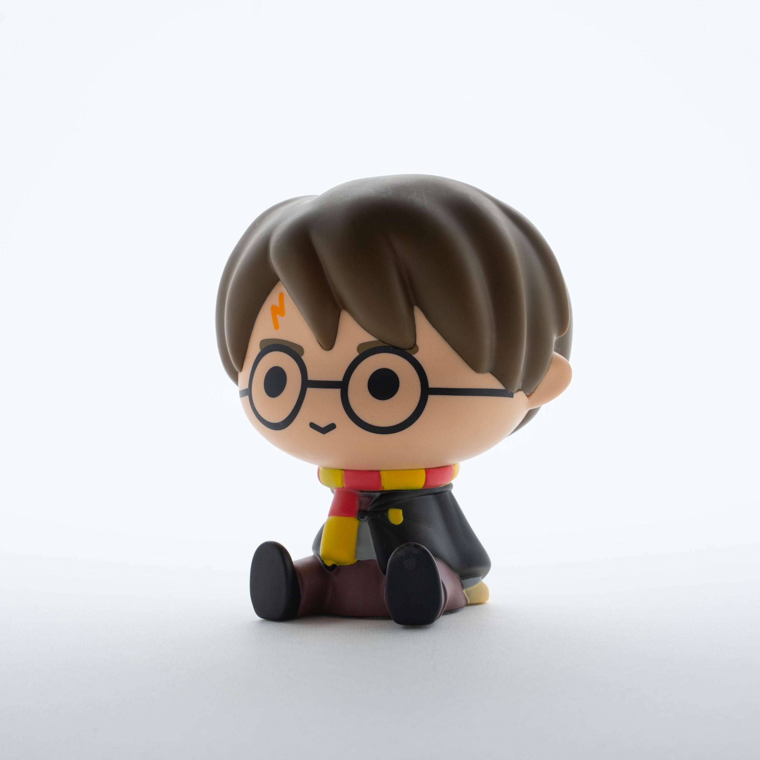 Plastoy skarbonka Harry Potter w karykaturalnym stylu z okularami i blizną w kształcie błyskawicy