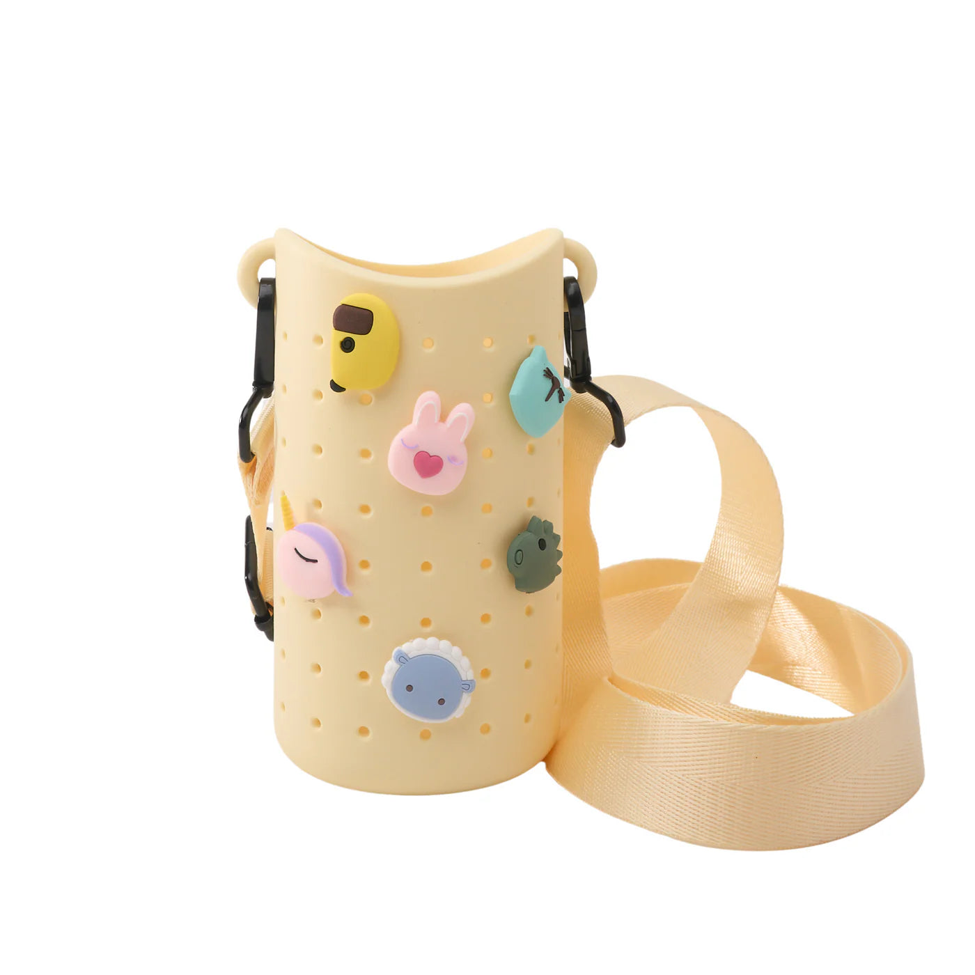 Étui pour bouteille Bestie Sling Asobu avec sangle – Jaune
