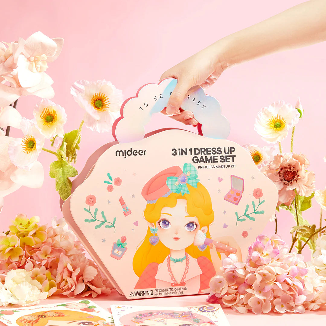 Ensemble d'habillage 3 en 1 Mideer – Princesse de conte de fées