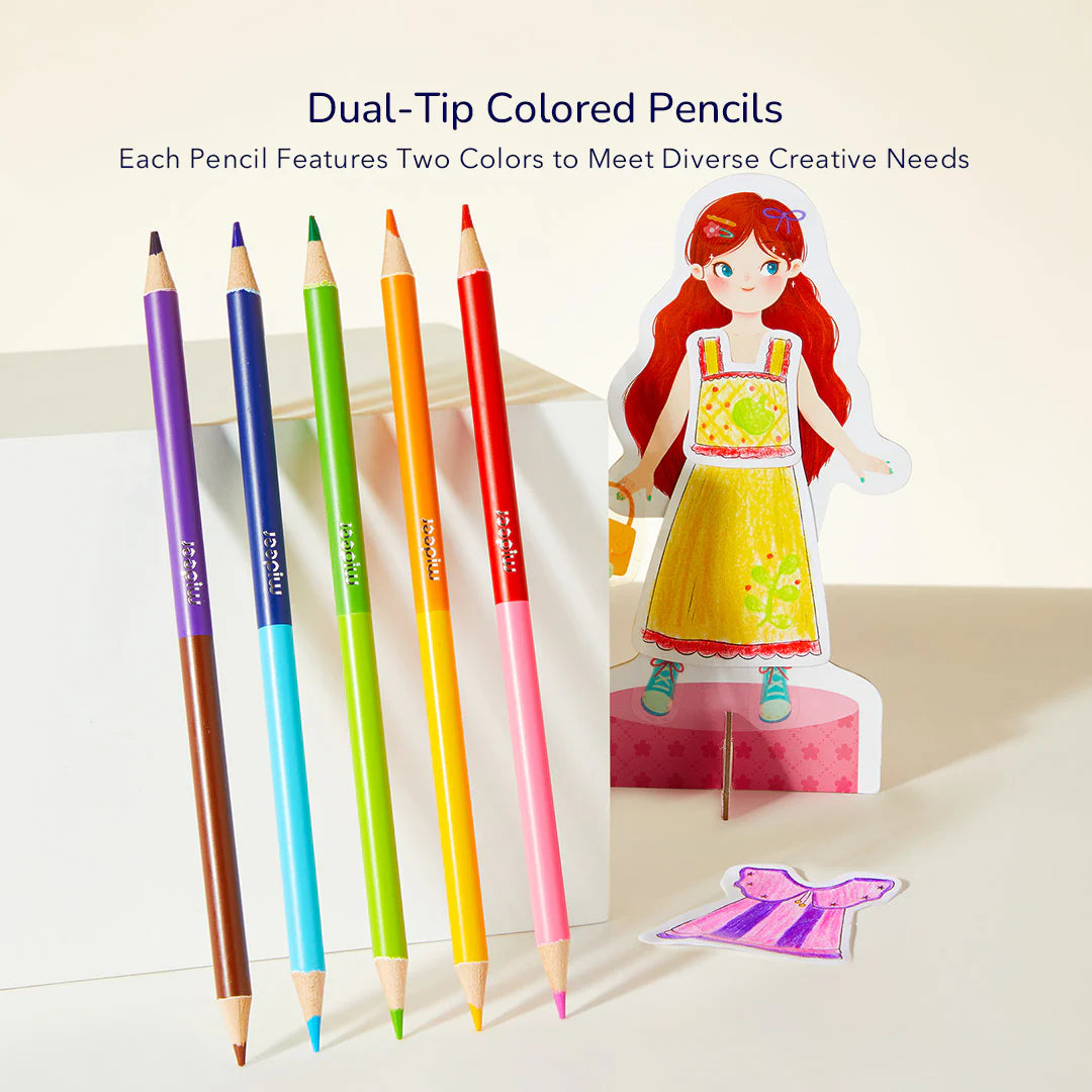 Kolorowanka i przebieranka 2w1 mideer – Przyjaciółki