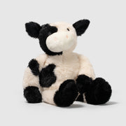 Pluszak krówka Wild Planet miękki biało-czarny pluszowy miś do przytulania