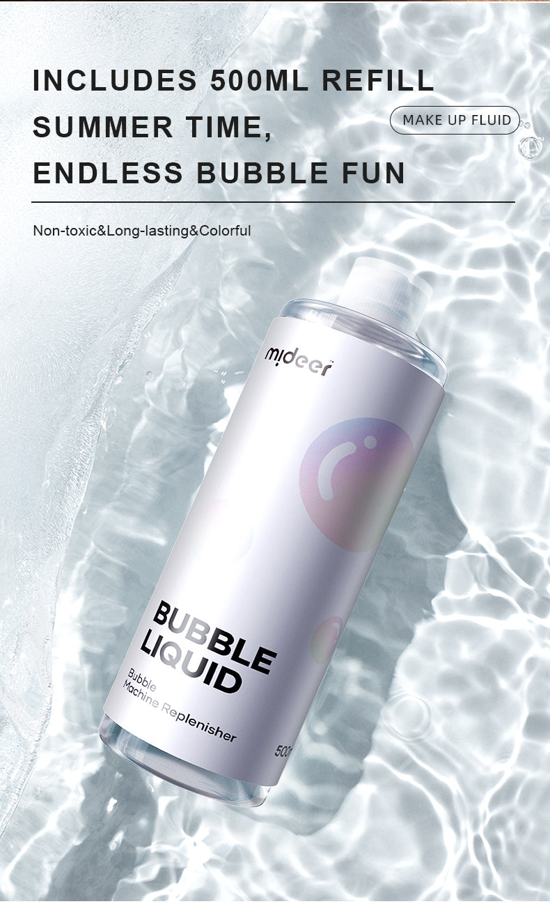 Machine à bulles jouant Mideer – Bubble Monster (avec liquide)