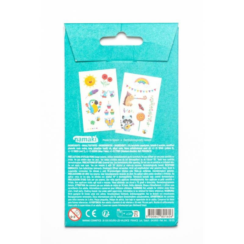 Tatuaggi per bambini Namaki – Arcobaleno