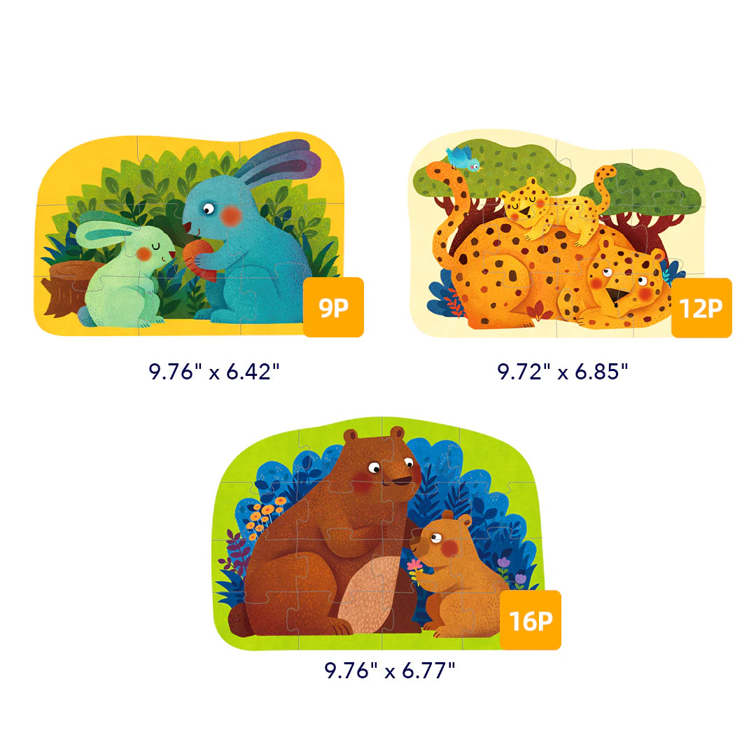Puzzles pour enfants Level Up! 2 Mideer – Un baiser pour le bébé